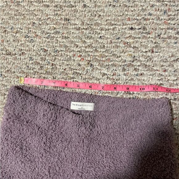 Aritzia The Group Babaton Retrea Fuzzy Lounge Short Purple- Size Small - Picture 8 of 11